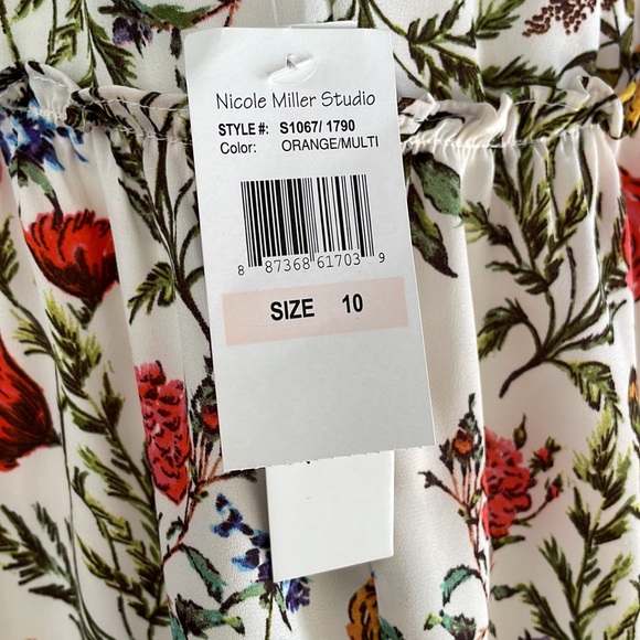 Nicole Miller Studio Floral Tunic Dress - Picture 6 of 14